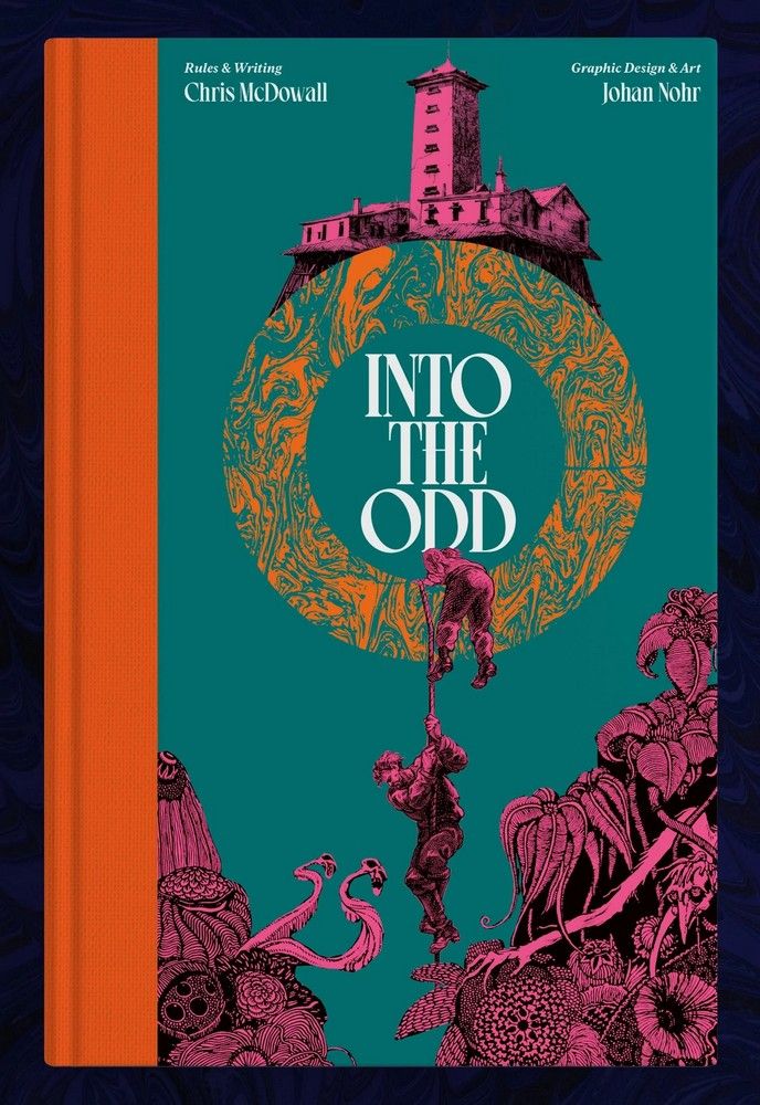 Into the Odd is a roleplaying game from Free League, that plays like an episode of the Twilight zone, available at CCGwinkel.nl