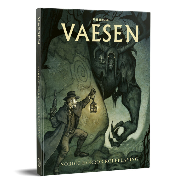 Vaesen, a fantasy roleplaying game from Free League, available at ccg winkel